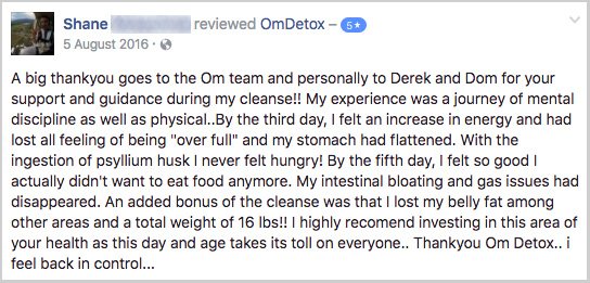 Weight loss results review